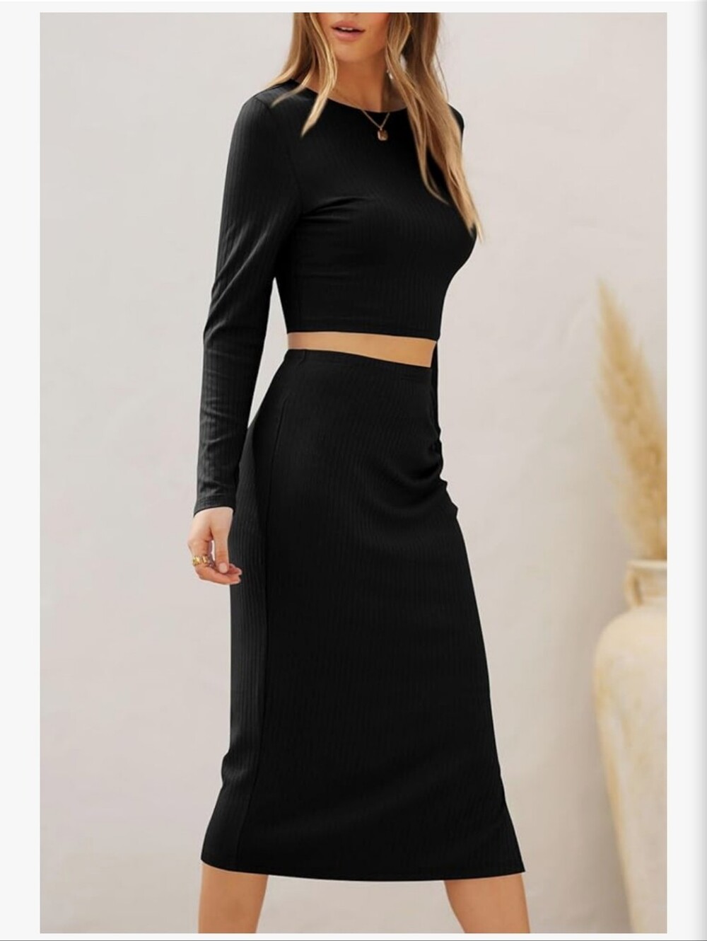 NWT Pretty Garden Two Piece Top/Midi Skirt- Medium